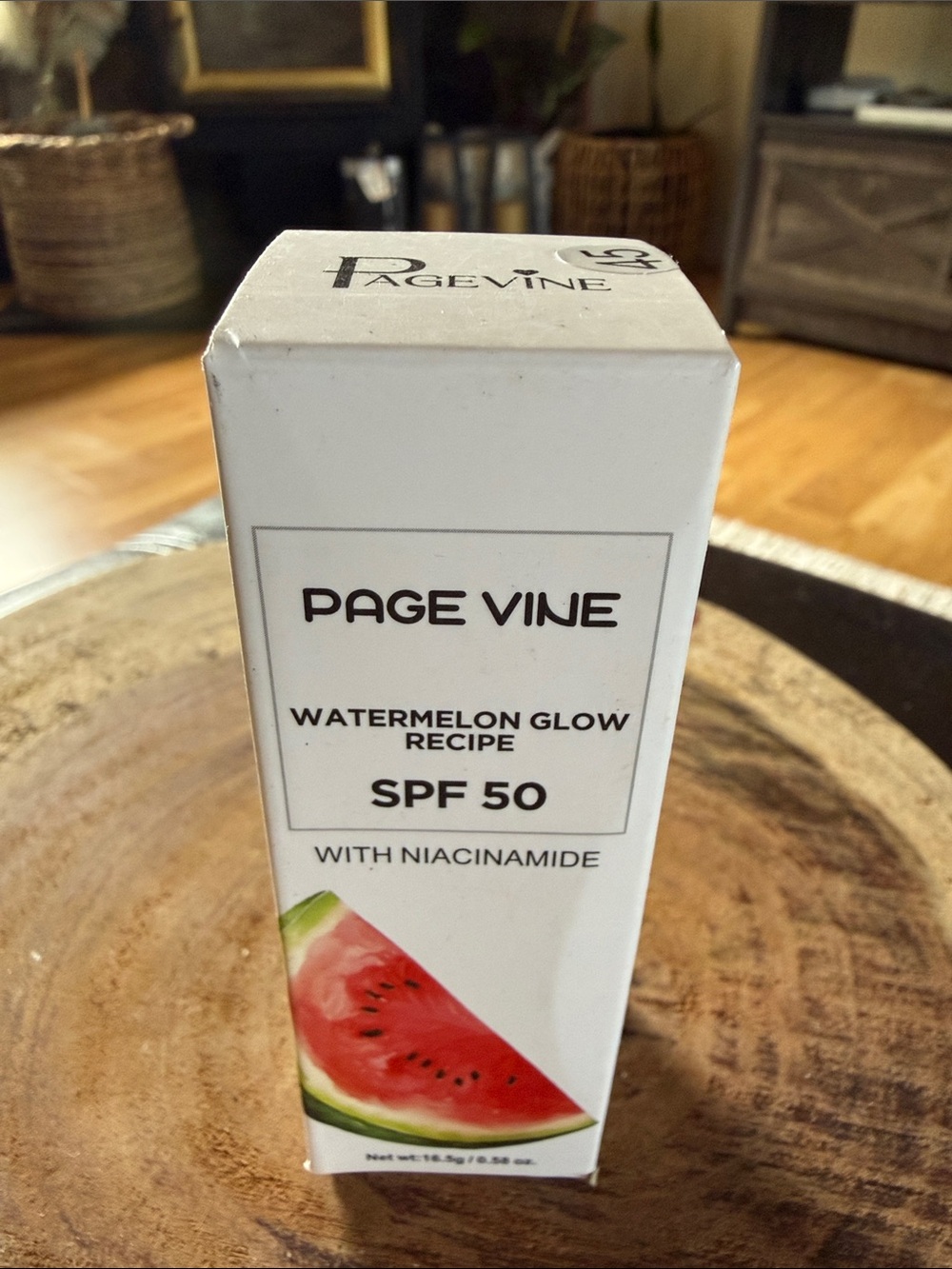Page Vine Watermelon Glow SPF 50 Sunscreen